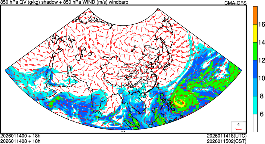 01/14 00时 +018小时