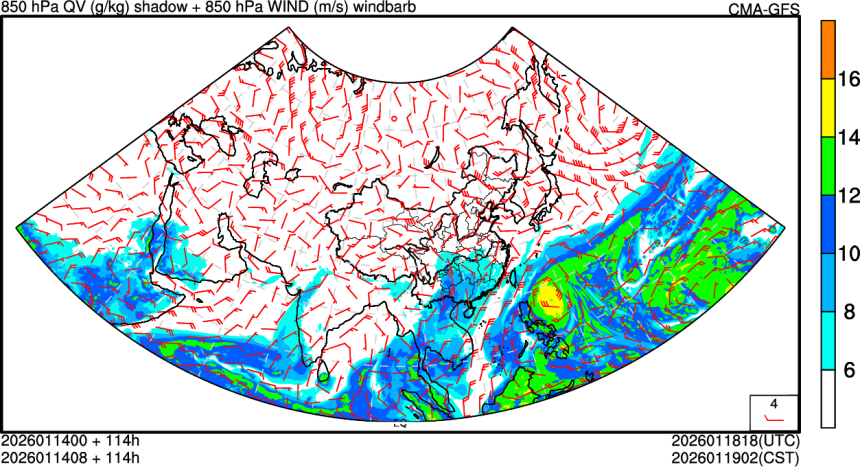 01/14 00时 +114小时