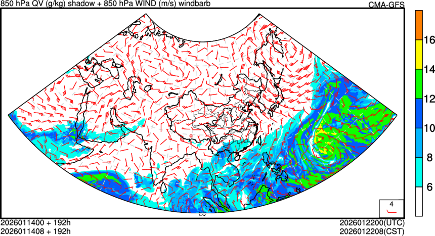 01/14 00时 +192小时