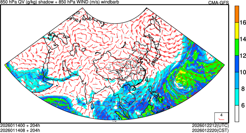 01/14 00时 +204小时