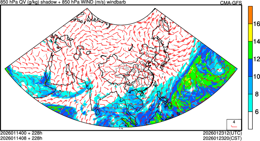 01/14 00时 +228小时