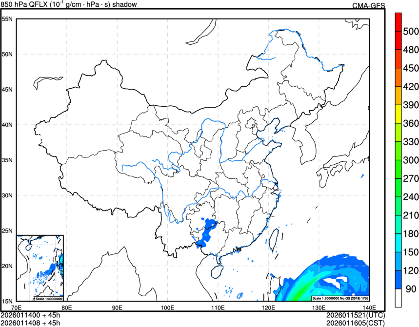 01/14 00时 +045小时