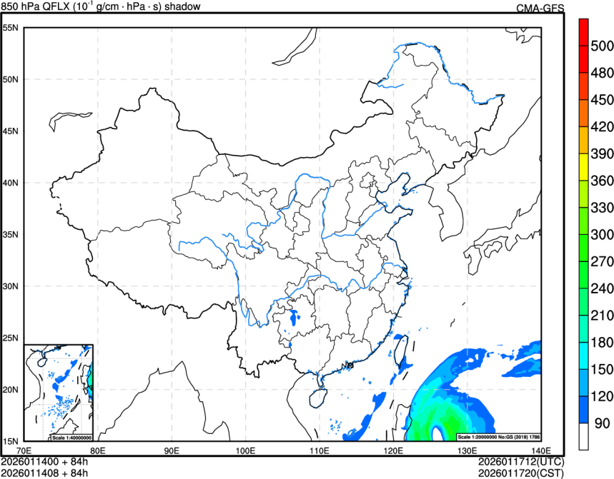 01/14 00时 +084小时