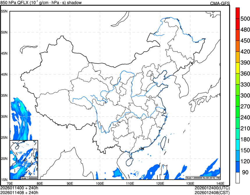 01/14 00时 +240小时
