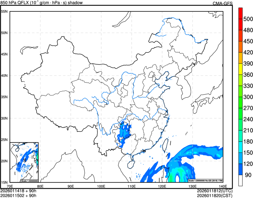 01/14 18时 +090小时