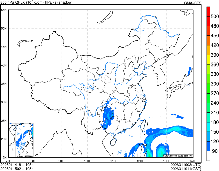 01/14 18时 +105小时