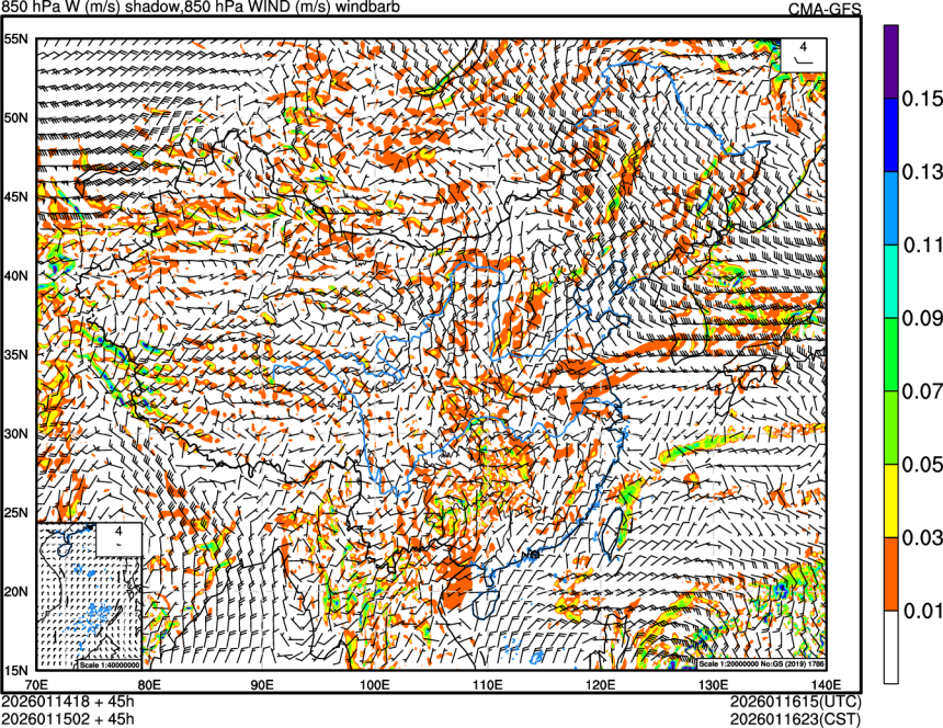 01/14 18时 +045小时