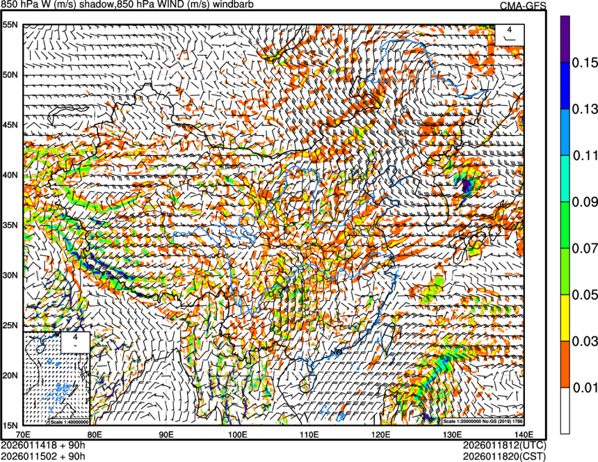 01/14 18时 +090小时