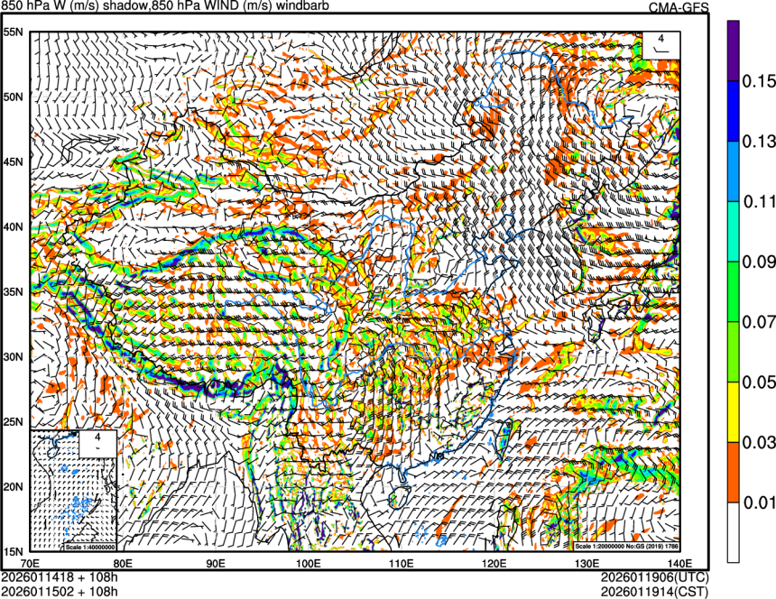 01/14 18时 +108小时