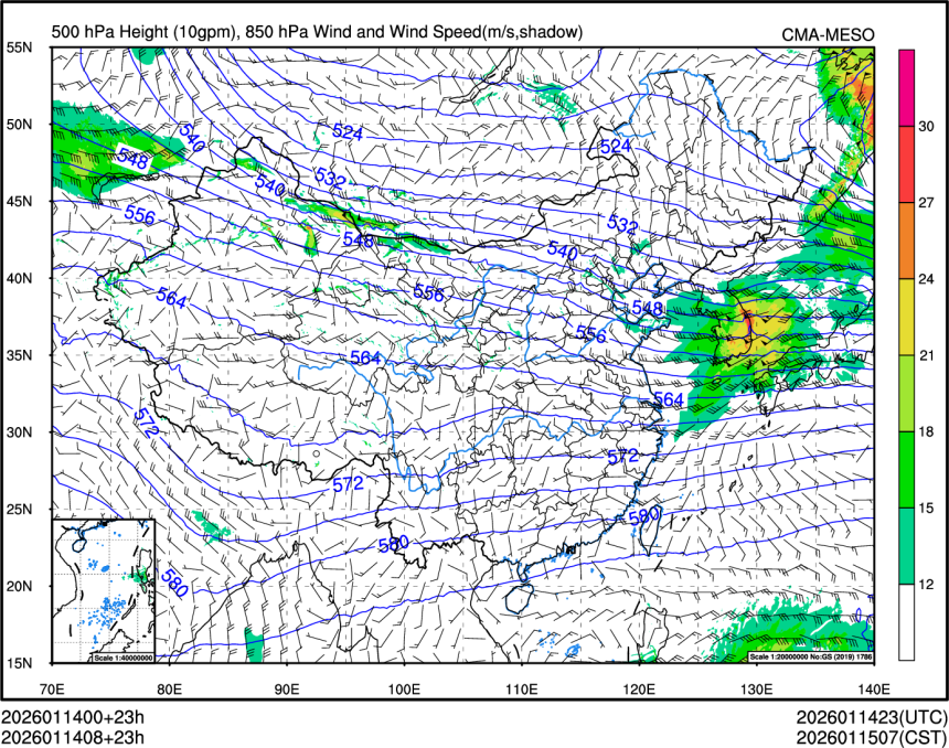 01/14 08时 +023小时