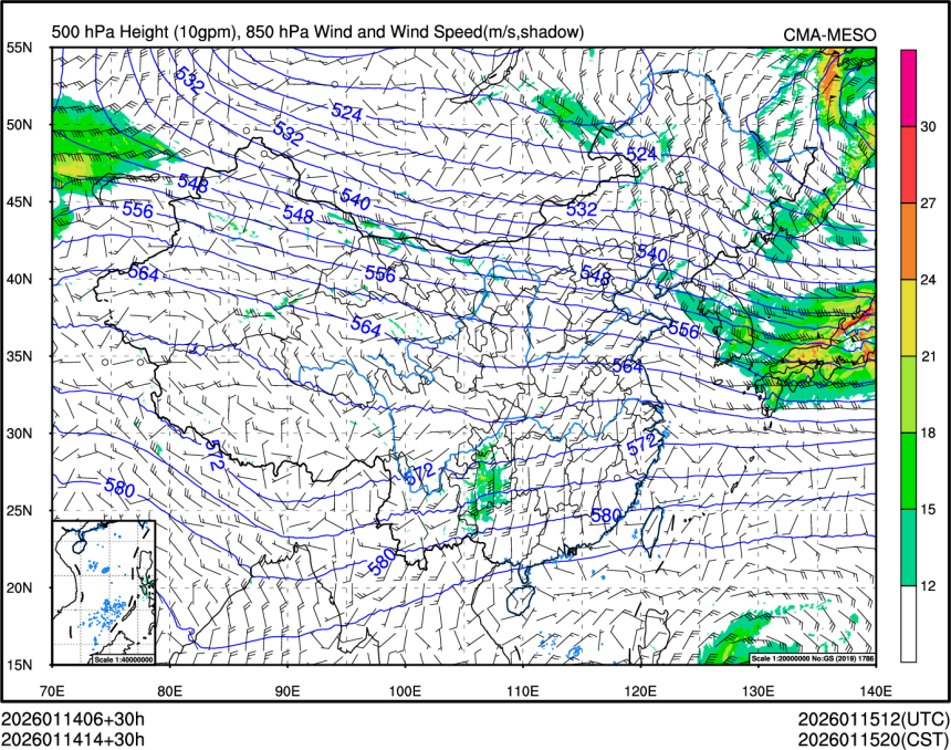 01/14 14时 +030小时