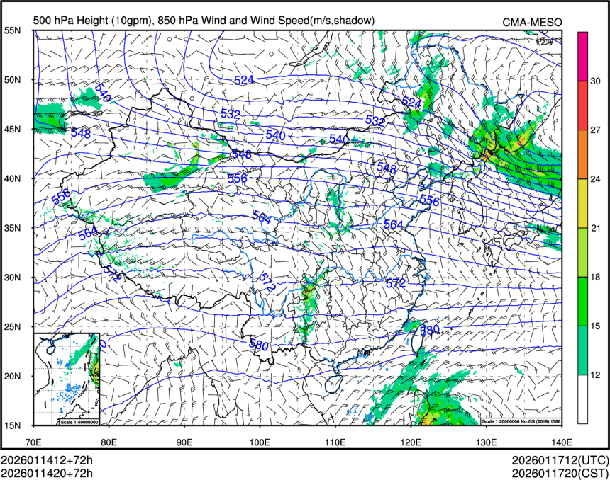 01/14 20时 +072小时