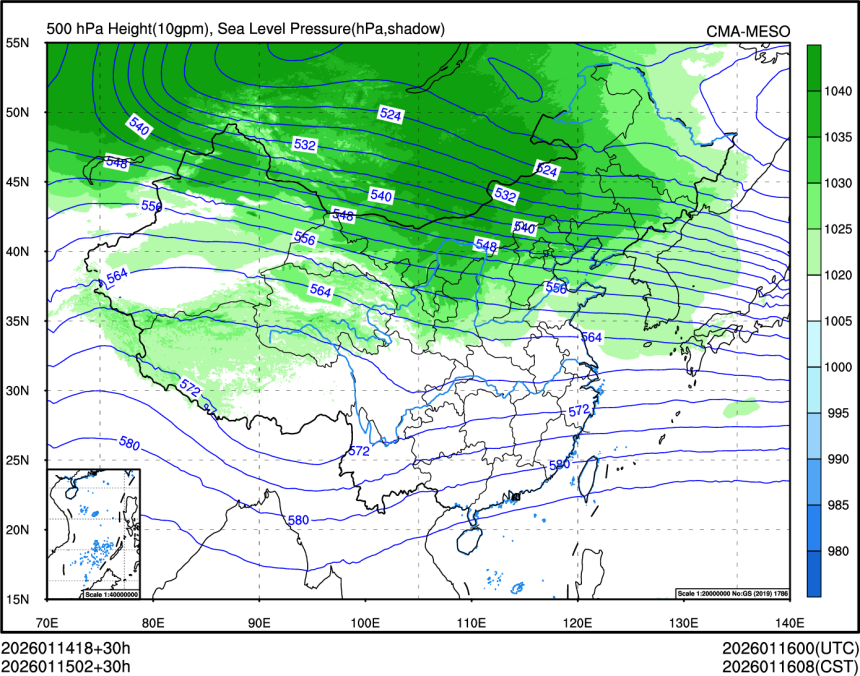 01/15 02时 +030小时