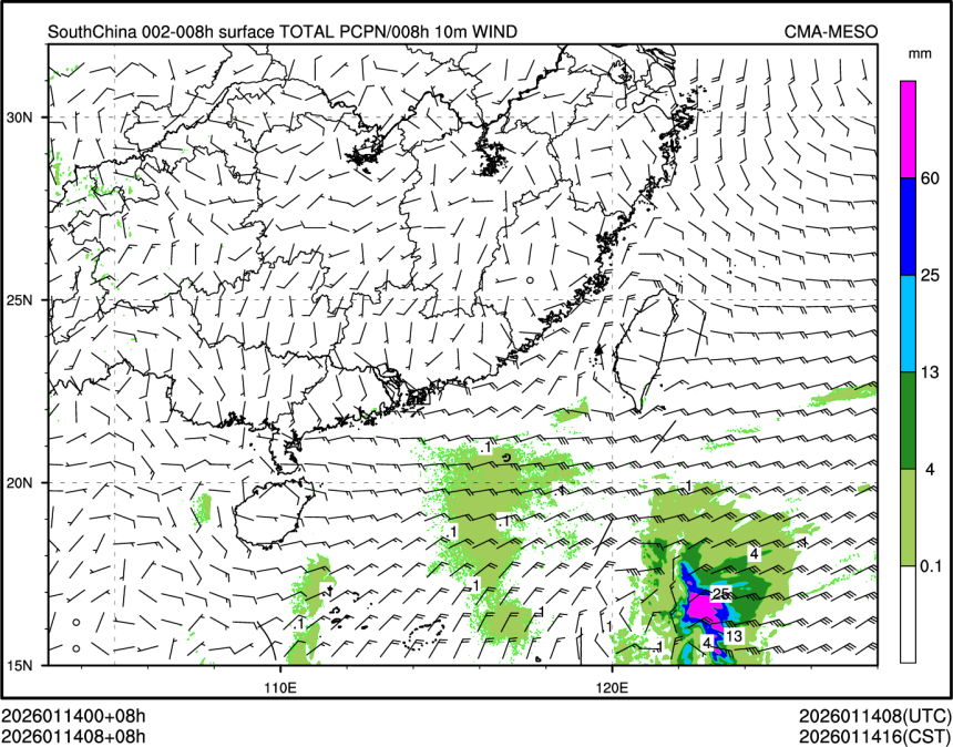 01/14 08时 +008小时