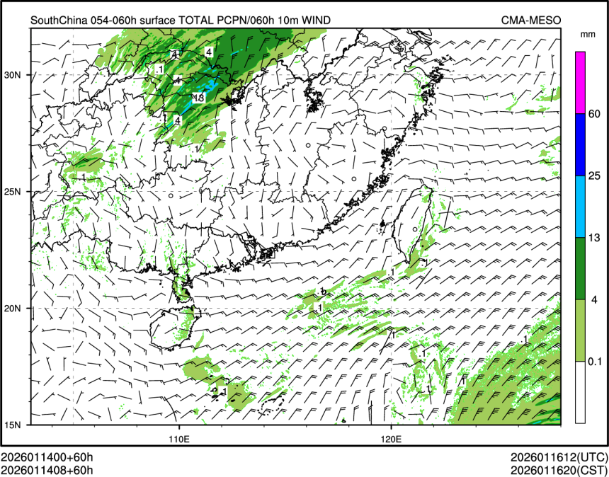 01/14 08时 +060小时