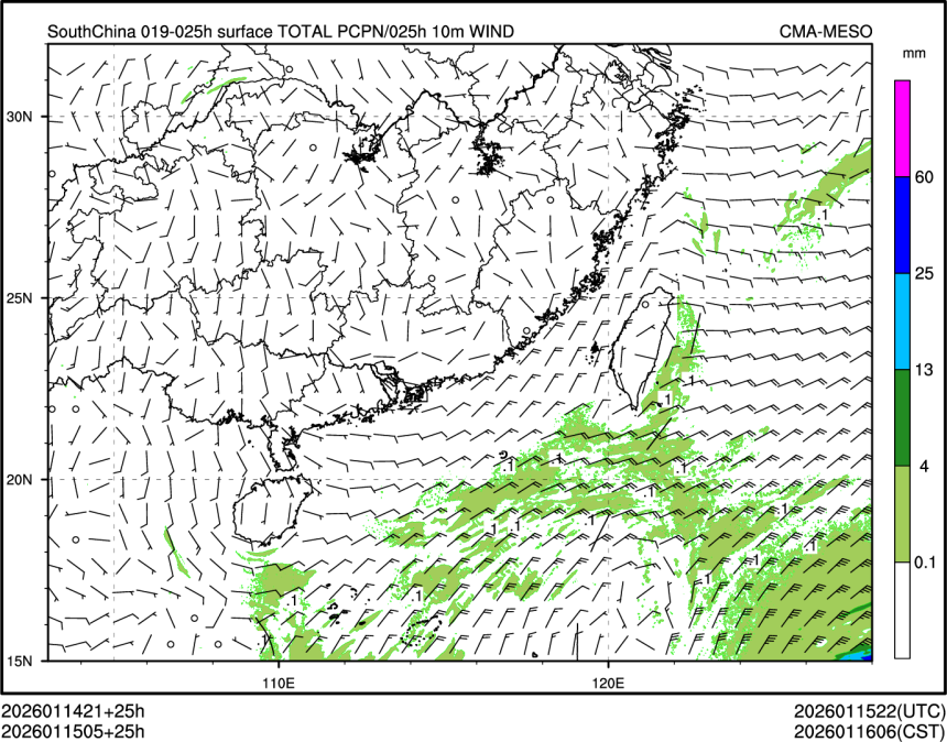 01/15 05时 +025小时