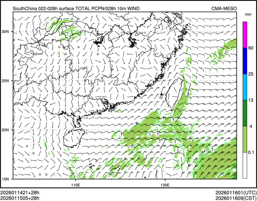 01/15 05时 +028小时