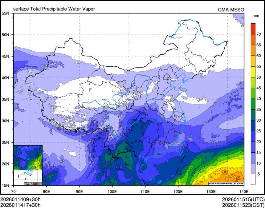 01/14 17时 +030小时