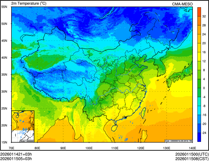 01/14 21时 +003小时