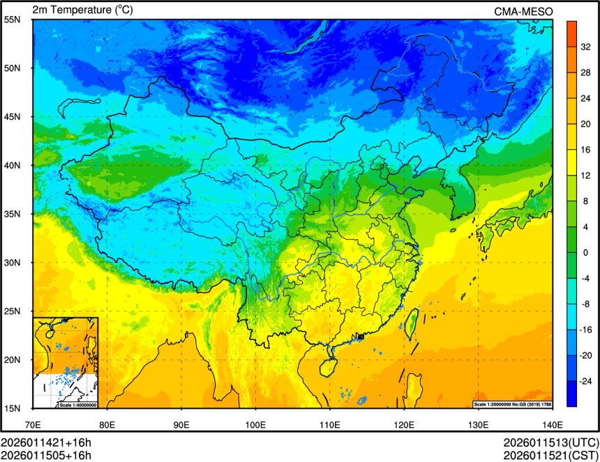 01/14 21时 +016小时