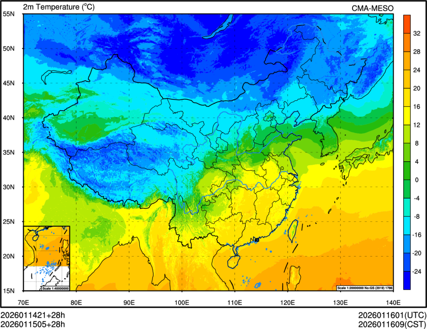 01/14 21时 +028小时