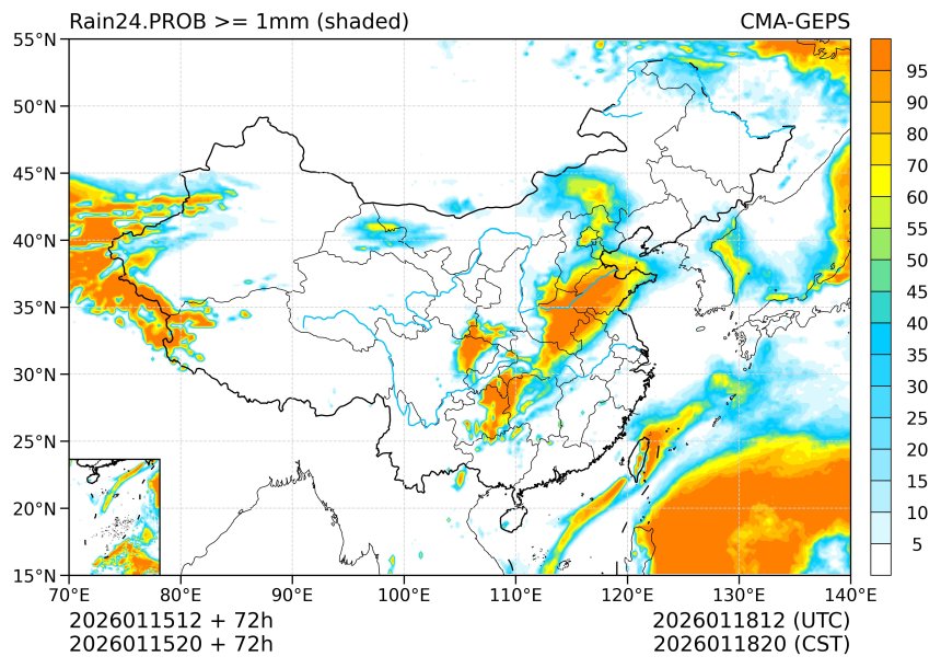 01/15 20时 +072小时