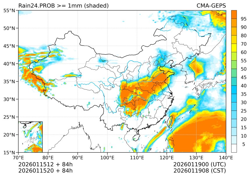 01/15 20时 +084小时
