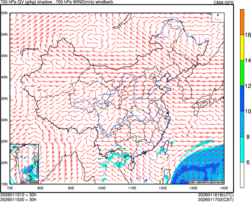 01/15 12时 +030小时