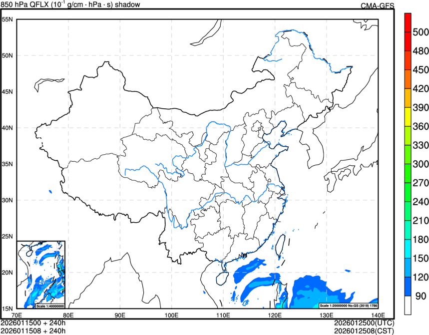 01/15 00时 +240小时