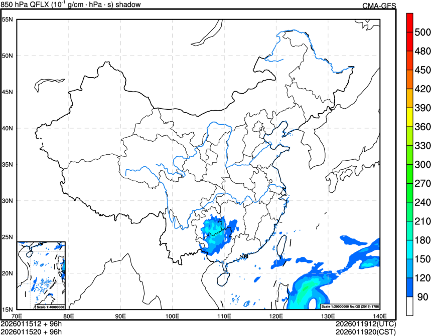 01/15 12时 +096小时