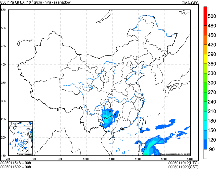 01/15 18时 +090小时
