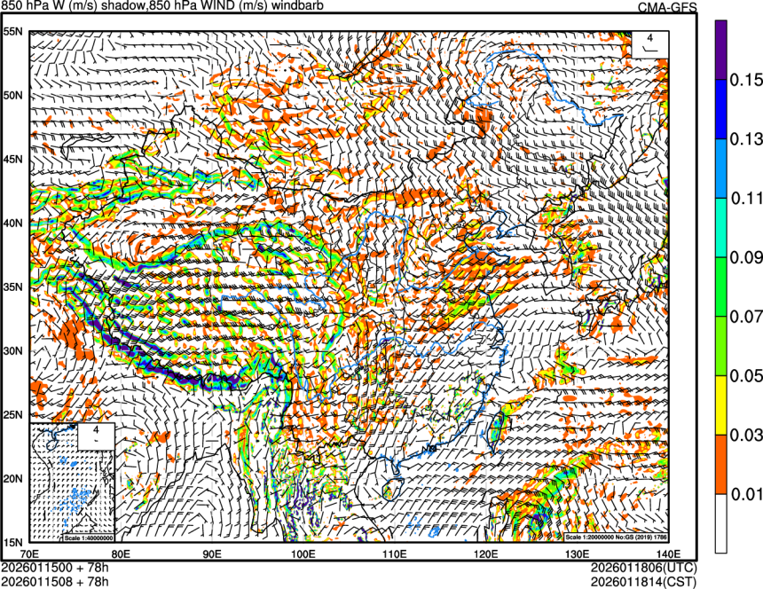 01/15 00时 +078小时