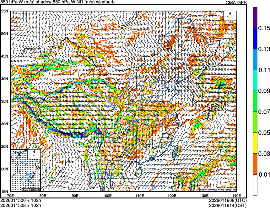 01/15 00时 +102小时