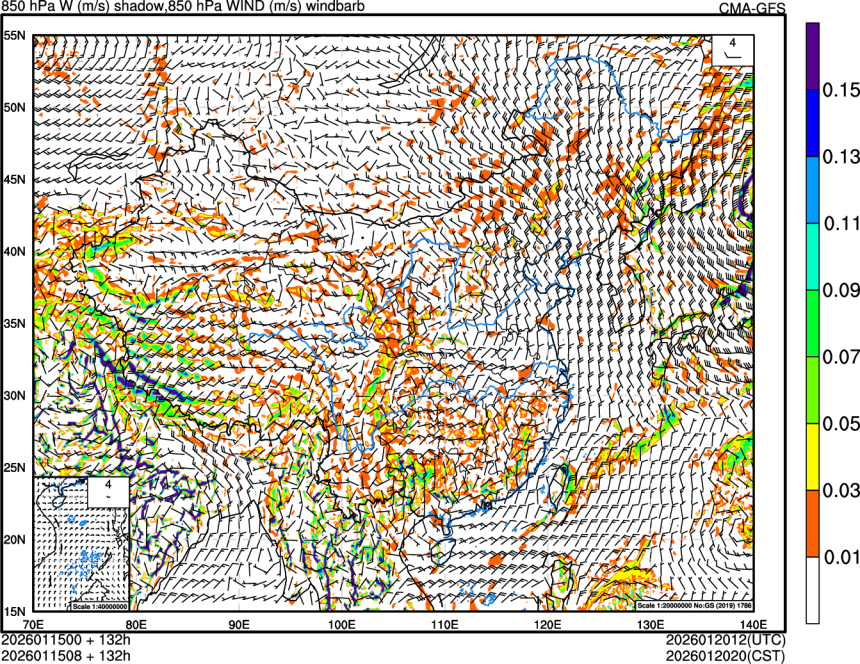 01/15 00时 +132小时