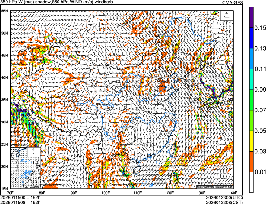 01/15 00时 +192小时