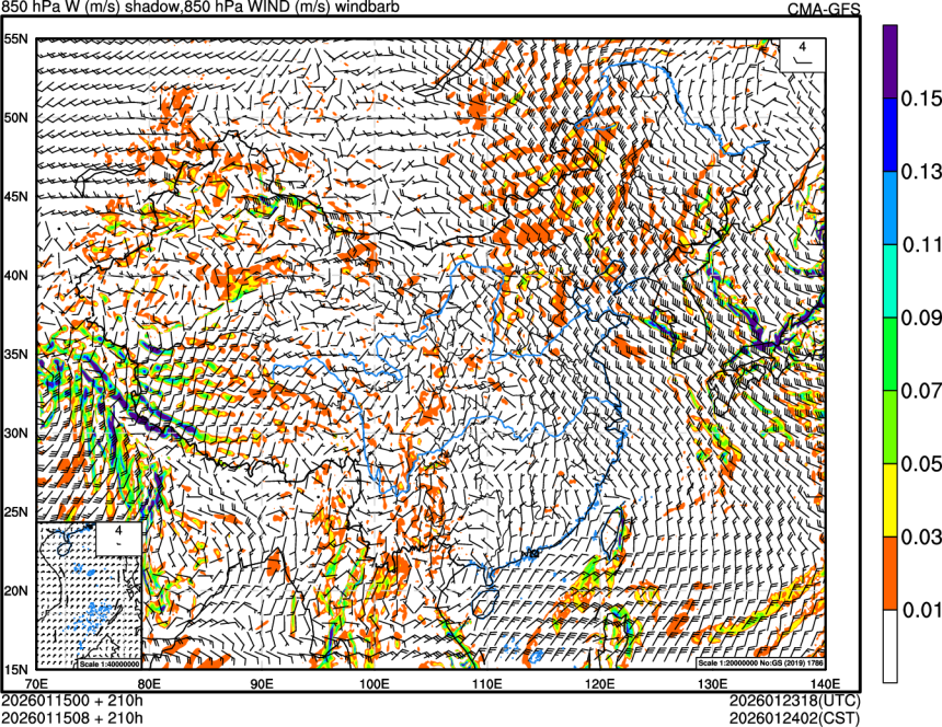 01/15 00时 +210小时