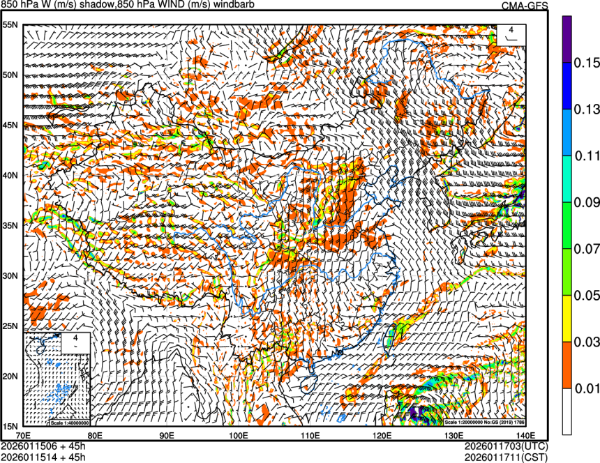01/15 06时 +045小时