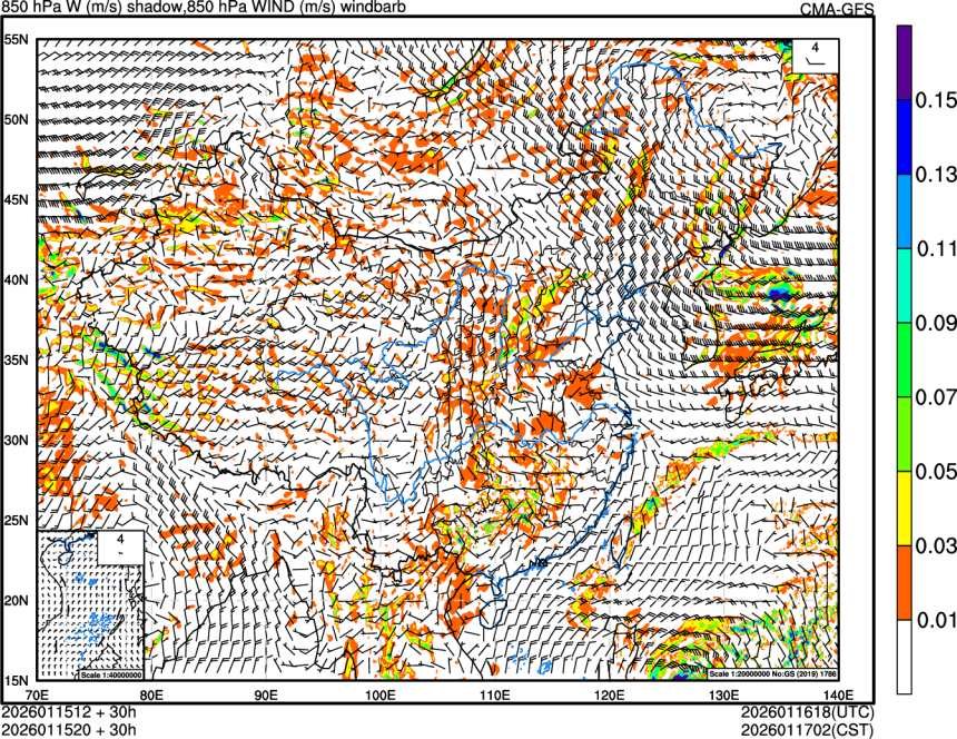 01/15 12时 +030小时