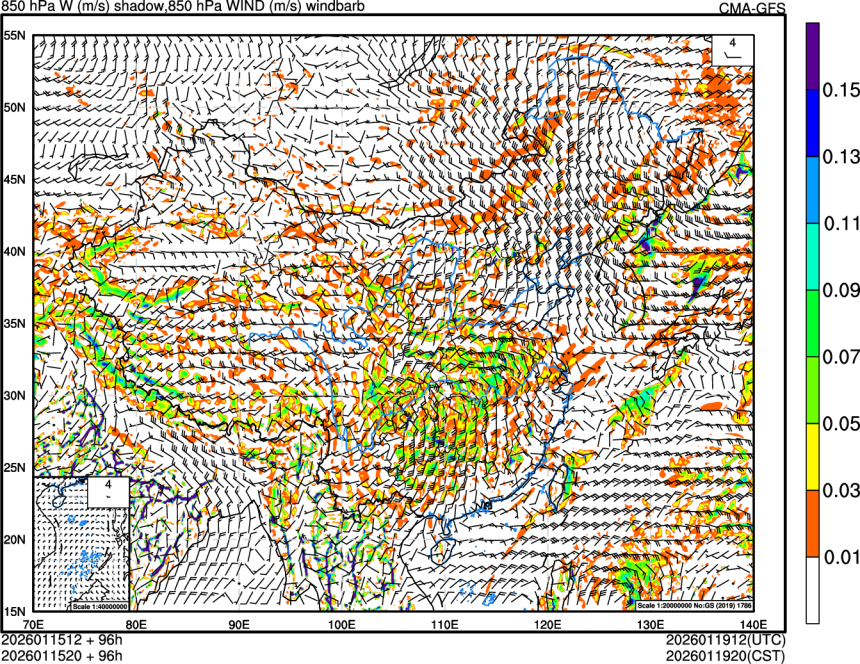 01/15 12时 +096小时