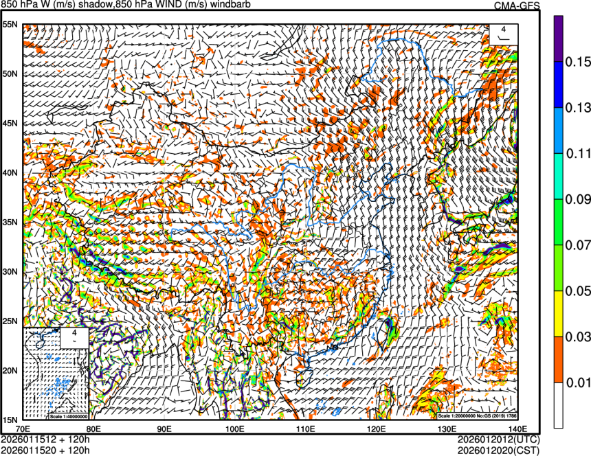 01/15 12时 +120小时