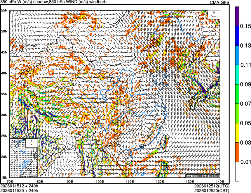 01/15 12时 +240小时