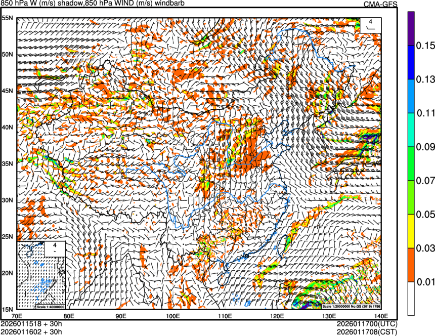 01/15 18时 +030小时