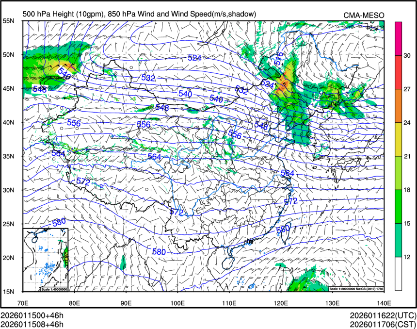 01/15 08时 +046小时