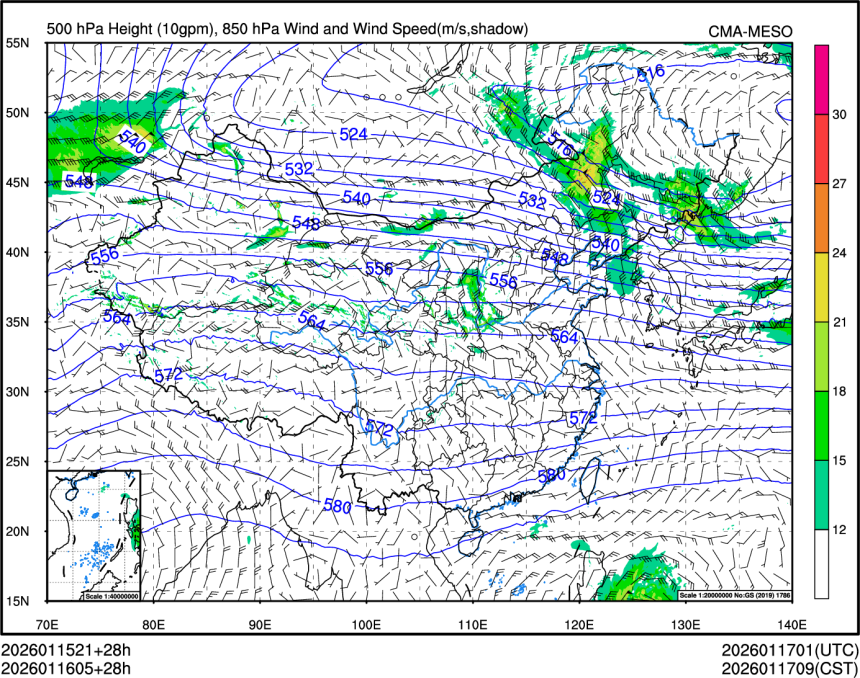 01/16 05时 +028小时