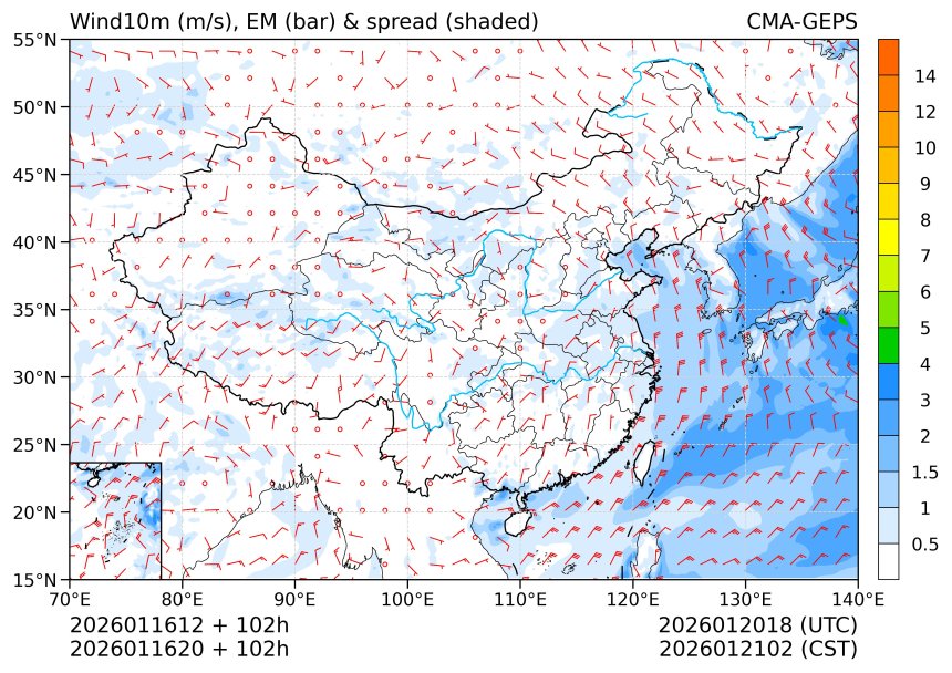 01/16 20时 +102小时