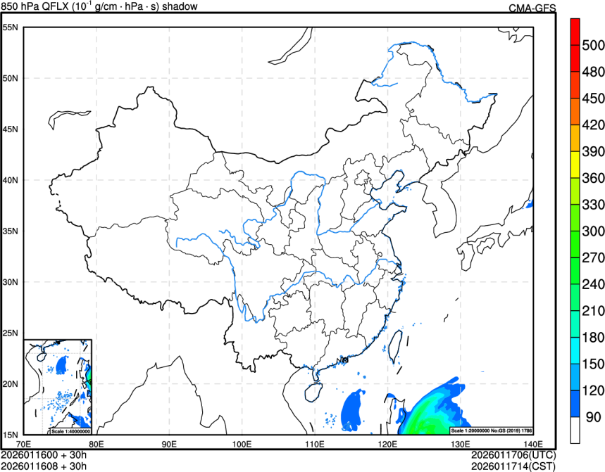 01/16 00时 +030小时