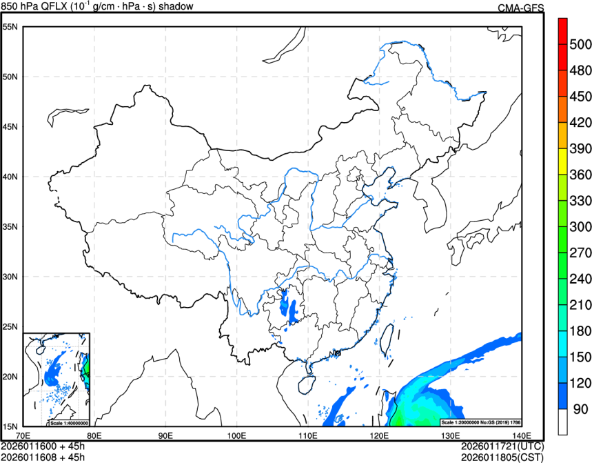 01/16 00时 +045小时