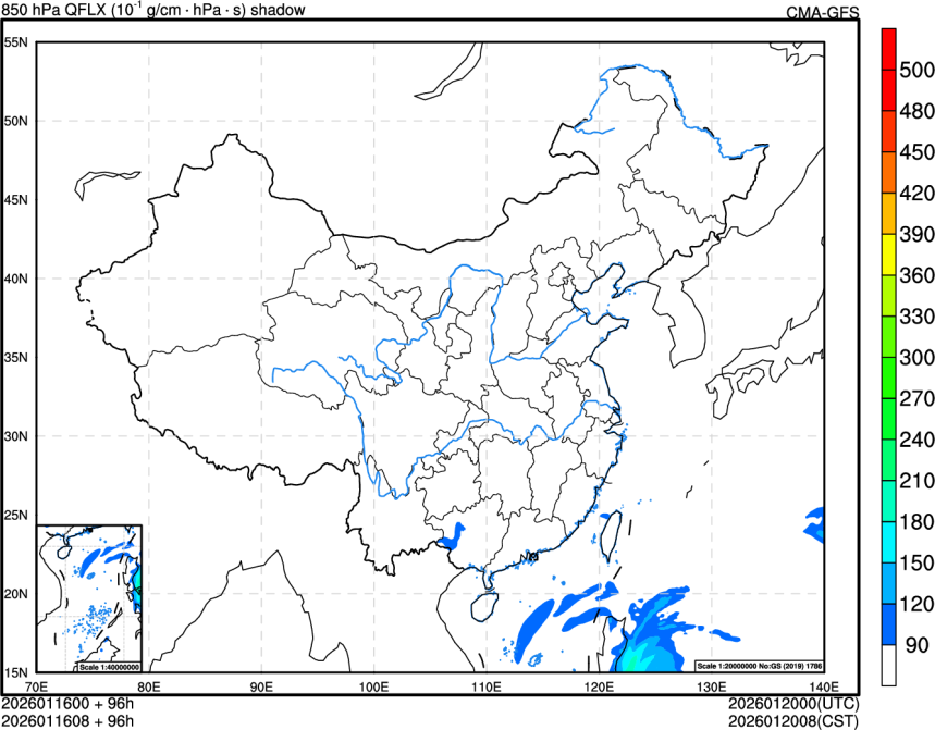 01/16 00时 +096小时