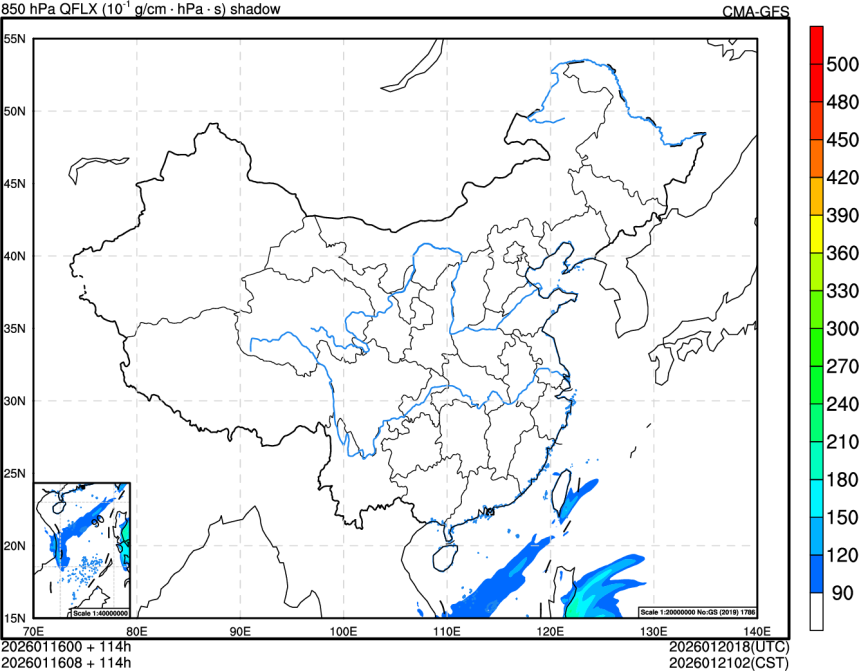 01/16 00时 +114小时