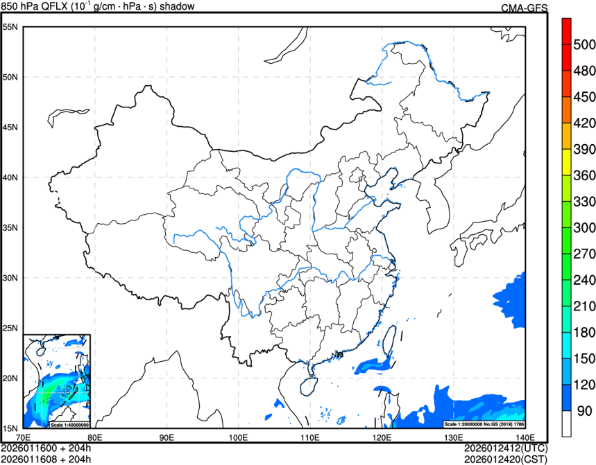 01/16 00时 +204小时